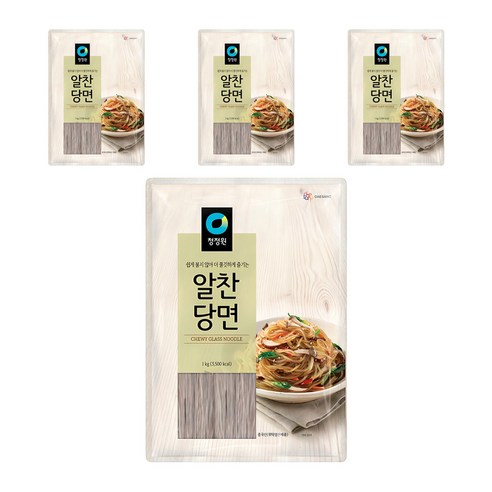 청정원 알찬당면, 1kg, 4개