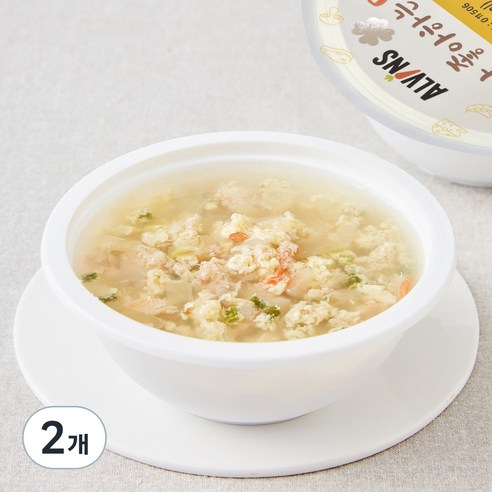 엘빈즈 대게살 계란국, 160g, 2개