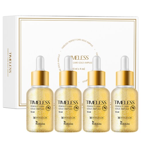록키스 타임리스 퍼펙트 골드 앰플, 4개, 13ml