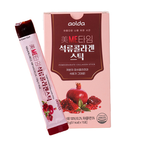 아올다 ME타임 석류콜라겐 스틱 15p, 300g, 1개