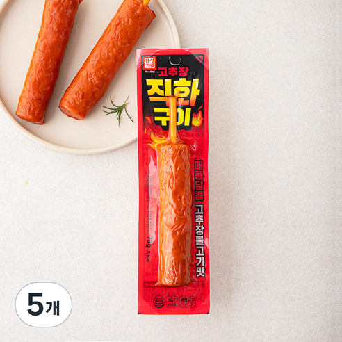 한성기업 고추장 직화구이, 70g, 5개