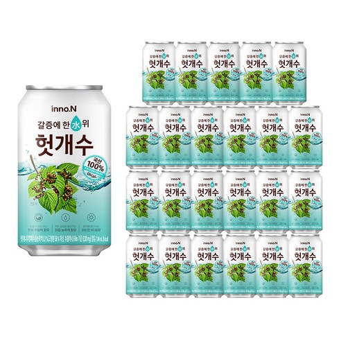 innoN 갈증에 한 수 위 헛개수, 340ml, 상세페이지 참조