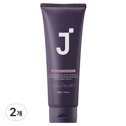 제이숲 헤어팩 트리트먼트 피오니향, 200g, 2개