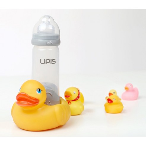 유피스 일회용 젖병 250ml, 그레이, 1개