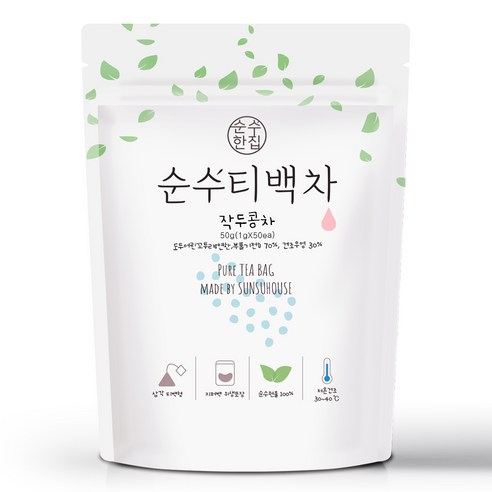 순수한집 작두콩차 삼각티백, 1g, 50개입, 1개