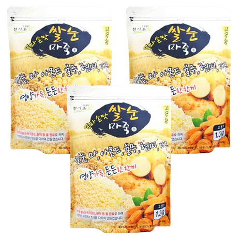 고미네 쌀눈 마죽, 3개, 1.3kg
