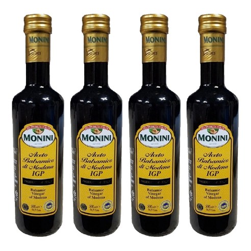 모니니 발사믹 비네거, 500ml, 4개