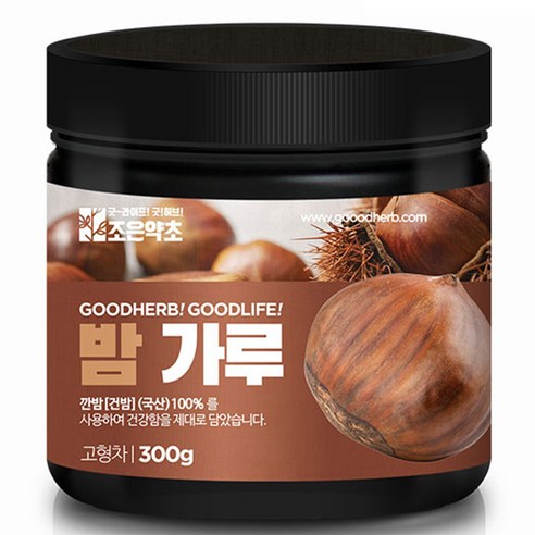 조은약초 밤 가루, 1개, 300g