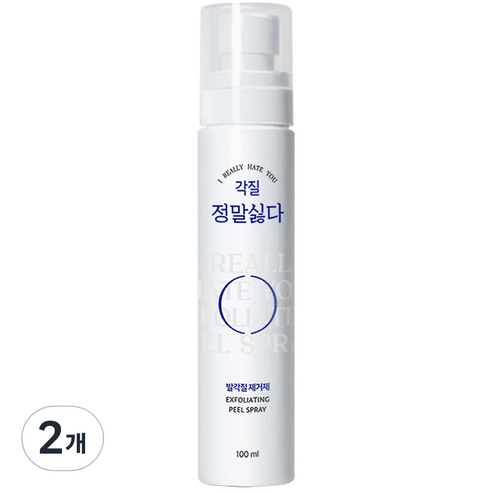 정말싫다각질 발각질제거제 100ml, 1개입, 2개