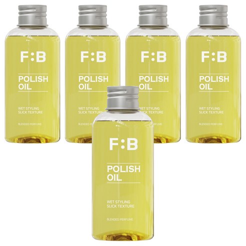 포뷰트 웨트 폴리쉬 헤어오일, 160ml, 5개