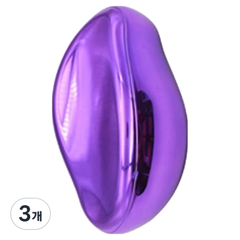 아늑공간 나노글라스 발 뒷꿈치 각질제거기 퍼플, 1개입, 3개, 90g