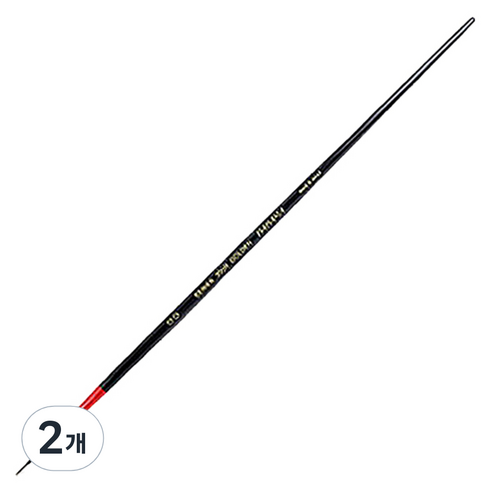 바바라 수채화붓 300R, 00호, 2개