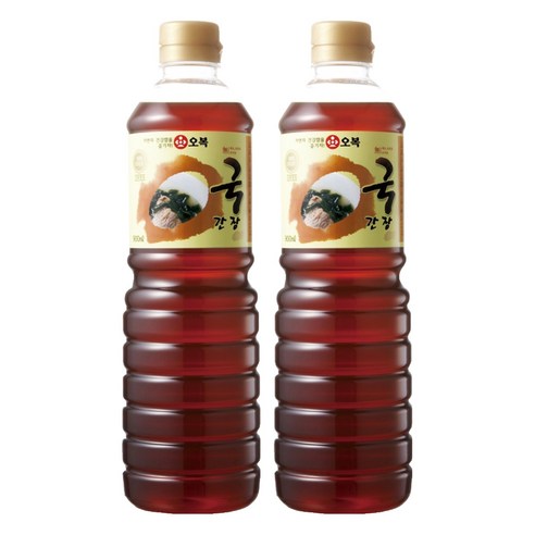 오복 국간장 골드, 900ml, 2개