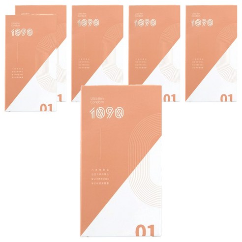 1090 울트라씬 일반형 콘돔, 6개, 10개입
