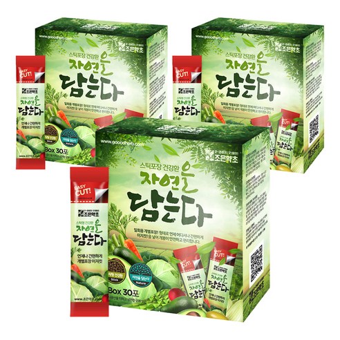 조은약초 자연을 담는다 스틱형 개다래환, 3g, 90개