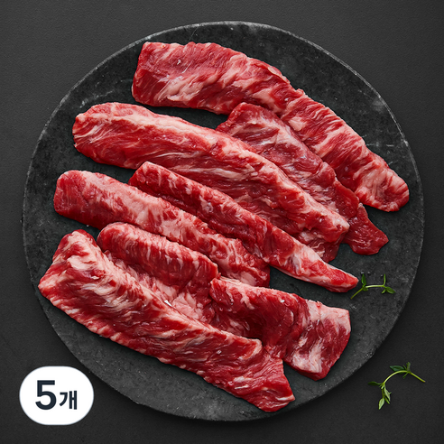 미국산 핑거미트 통갈비살 구이용 (냉장), 5개, 400g