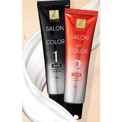 엘라스틴 살롱 드 컬러로 집에서처럼 빛나는 머리카락을 만나보세요!