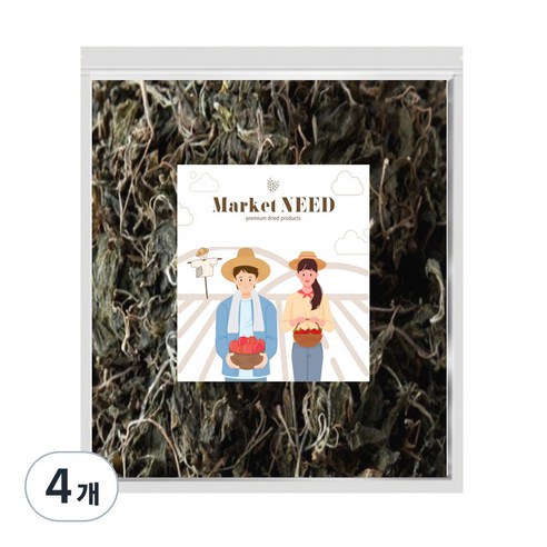 마켓니드 건다래순, 50g, 4개