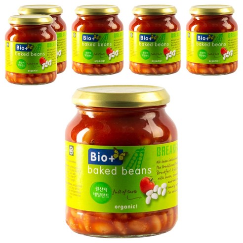 발투센 유기농 베이크드빈, 360g, 6개