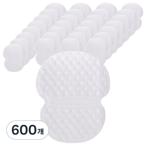 겨드랑이 겨땀 패드, 600개