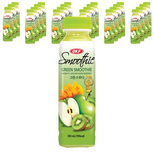 오케이에프 그린스무디, 350ml, 24개