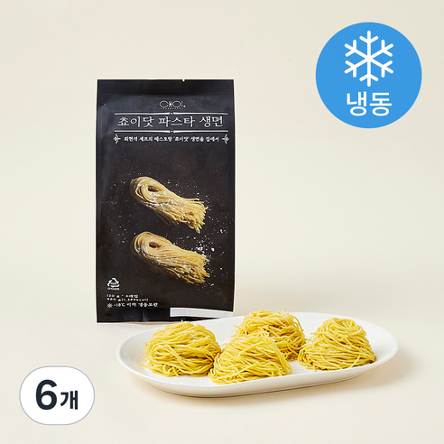 최현석의쵸이닷 파스타 생면 4입 (냉동), 480g, 6개