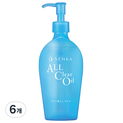 센카 올 클리어 오일, 230ml, 6개
