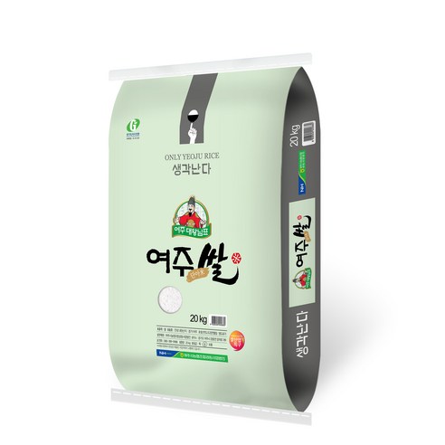 농협 2019년 대왕님표 여주쌀, 20kg, 1개