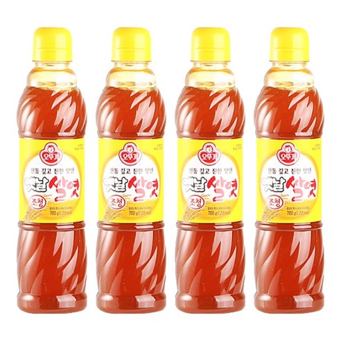 오뚜기옛날 쌀엿 조청, 700g, 4개