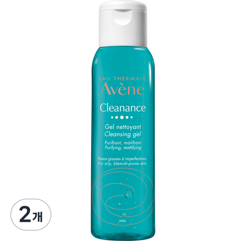 아벤느 클리낭스 약산성 클렌징 젤, 100ml, 2개