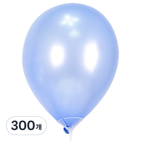 파티쇼 고급 펄 장식풍선 15cm, 페리윙클, 300개