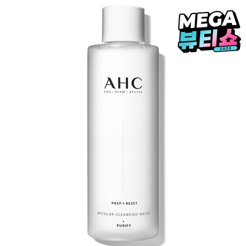 AHC 프렙 리셋 미셀라 클렌징 워터, 255ml, 1개