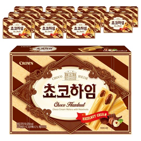 크라운 쵸코하임, 142g, 12개