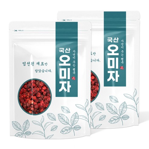 오미자, 300g, 2개