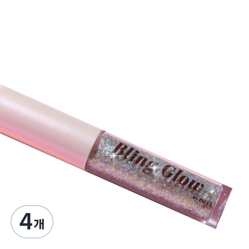 블링글로우 블링 리퀴드 글리터 라이너 3.5g, 01프로즌, 4개