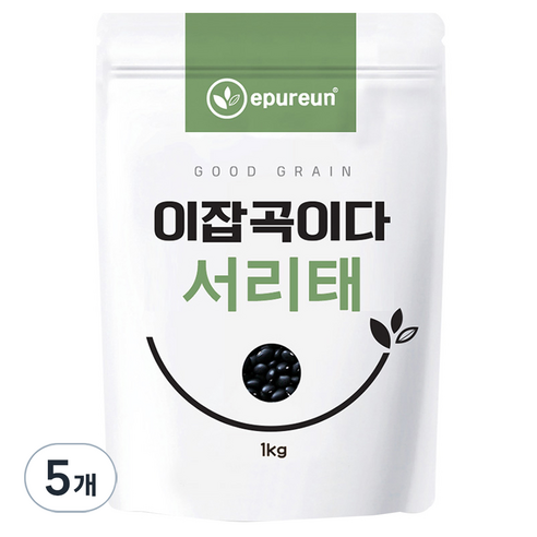 이푸른 국산 서리태, 1kg, 5개