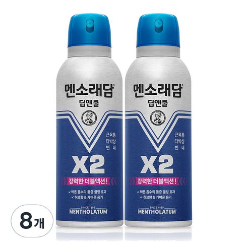 멘소래담 딥앤쿨 에어로솔 스프레이파스 150ml, 1개입, 35개