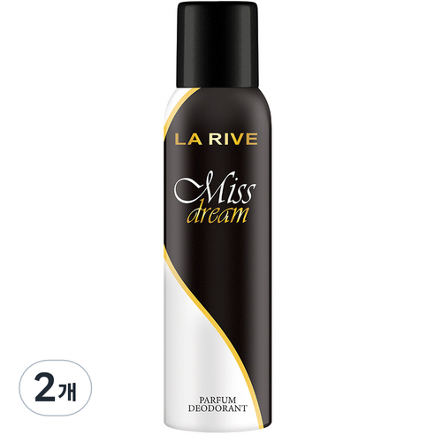 라리브 미스 드림 데오드란트, 150ml, 2개