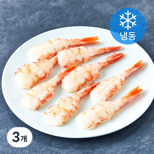 아르헨티나산 붉은 새우살 횟감용 (냉동), 3개, 150g