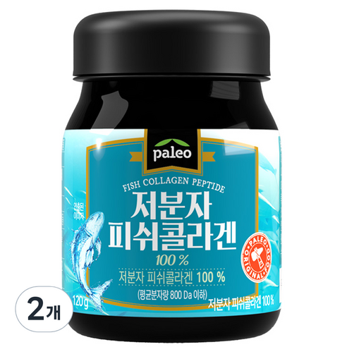 팔레오 피쉬콜라겐, 120g, 2개