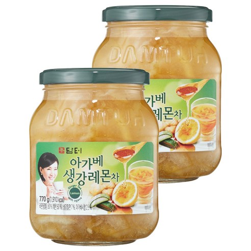 담터 아가베 생강레몬 액상차, 770g, 1개입, 2개