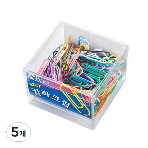 피스코리아 베스트칼라크립 B5, 5개