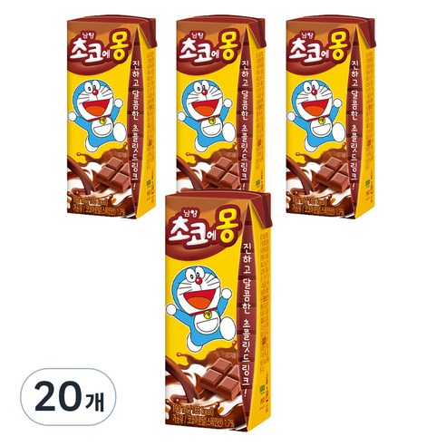 초코에몽, 190ml, 20개