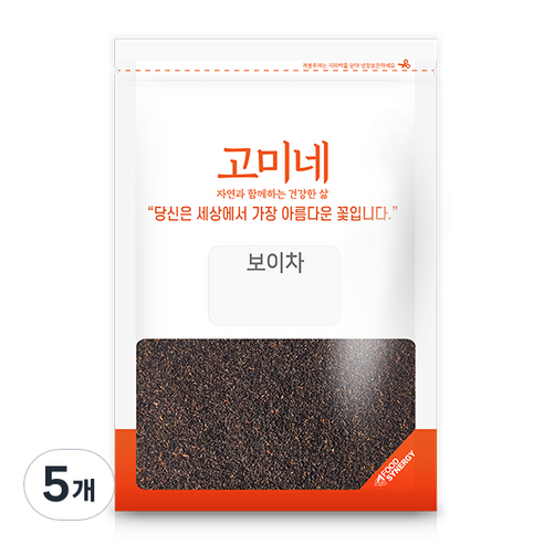 고미네 보이차, 400g, 1개입, 5개