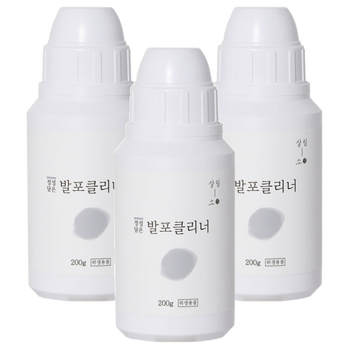 살림소 발포클리너, 200g, 3개