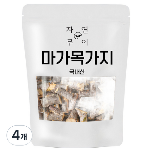 자연무이 마가목가지, 300g, 4개