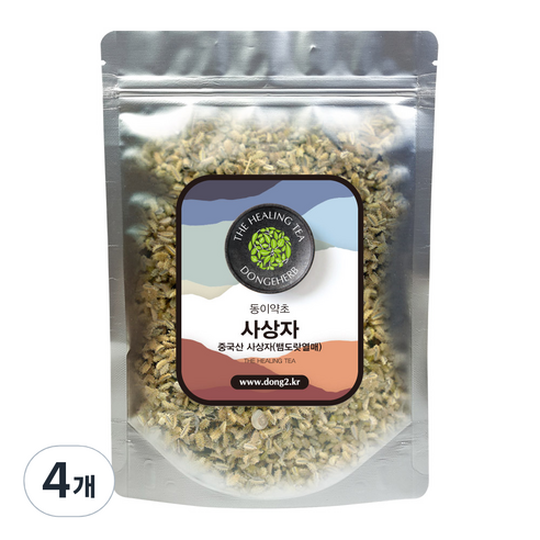 동이약초 사상자, 250g, 4개