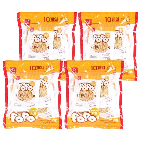 한진식품 부산어포 POPO, 24g, 40개