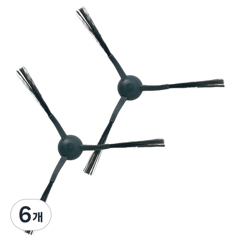 마이디어 로봇청소기 W20 호환 사이드 브러시, 6개, 20 Side Brush