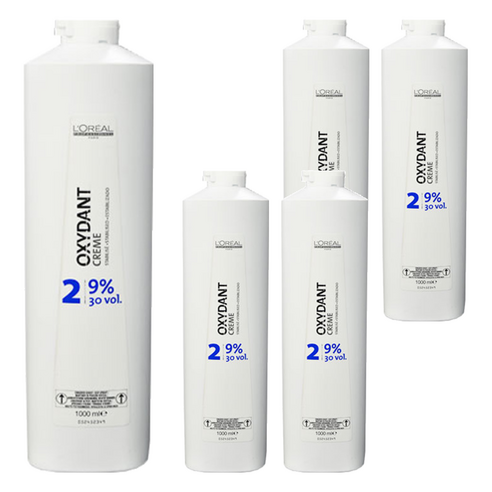 로레알 옥시던트 크림 산화제 9프로, 1000ml, 5개